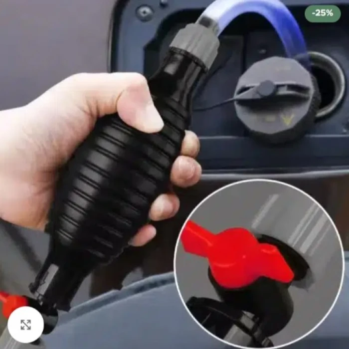 Fuel Pump with Hose Clips