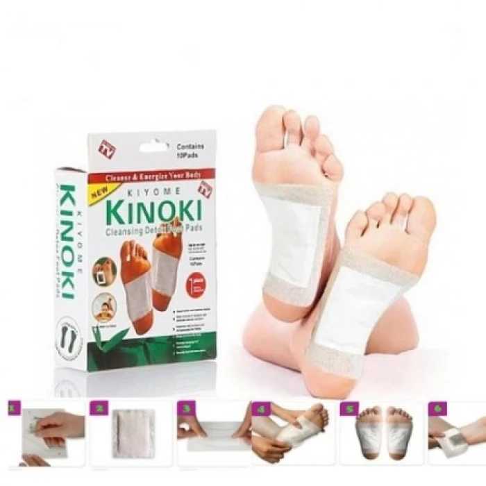 5 packet Kinoki Detox Foot Pads White (Original)