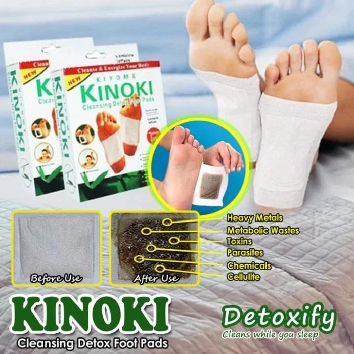 5 packet Kinoki Detox Foot Pads White (Original)