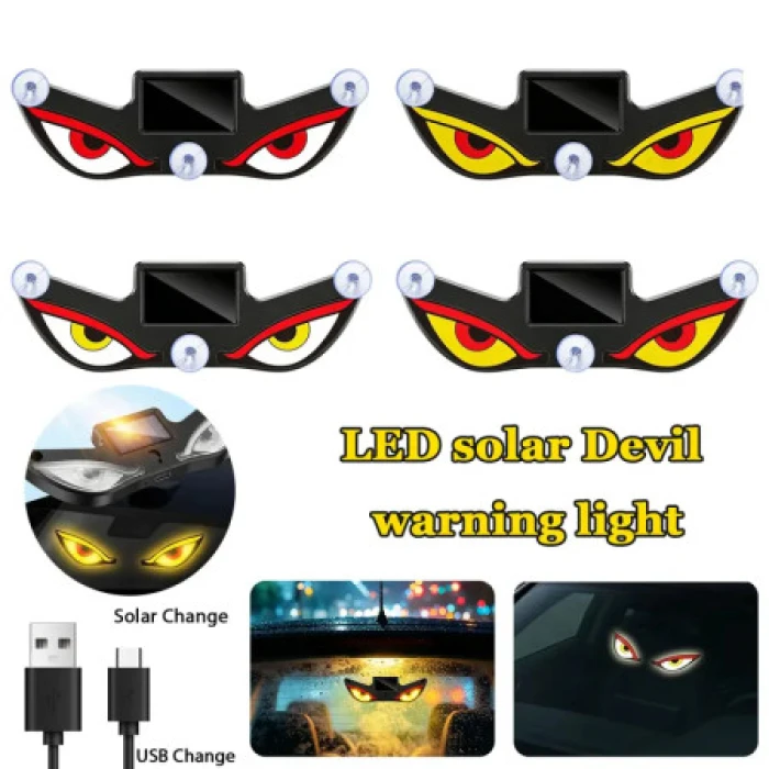 Solar Demon Eye Warning Light