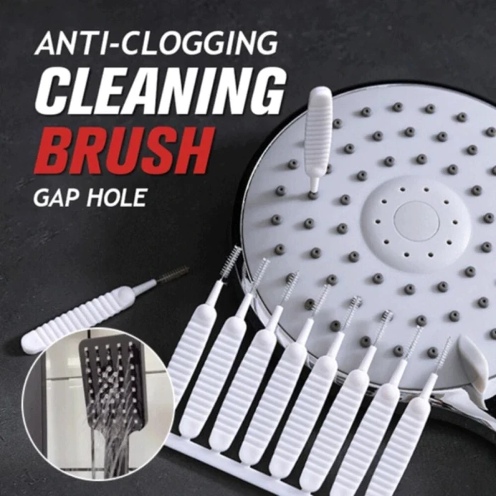 (2 বক্স) Multi-Purpose Gap Cleaner Brush – Unclogs Shower & Sink Fast